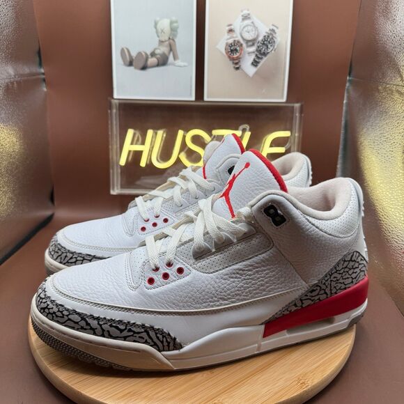 Jordan 3 Retro Hall of Fame 2018 Men’s Sz 13 main image 10